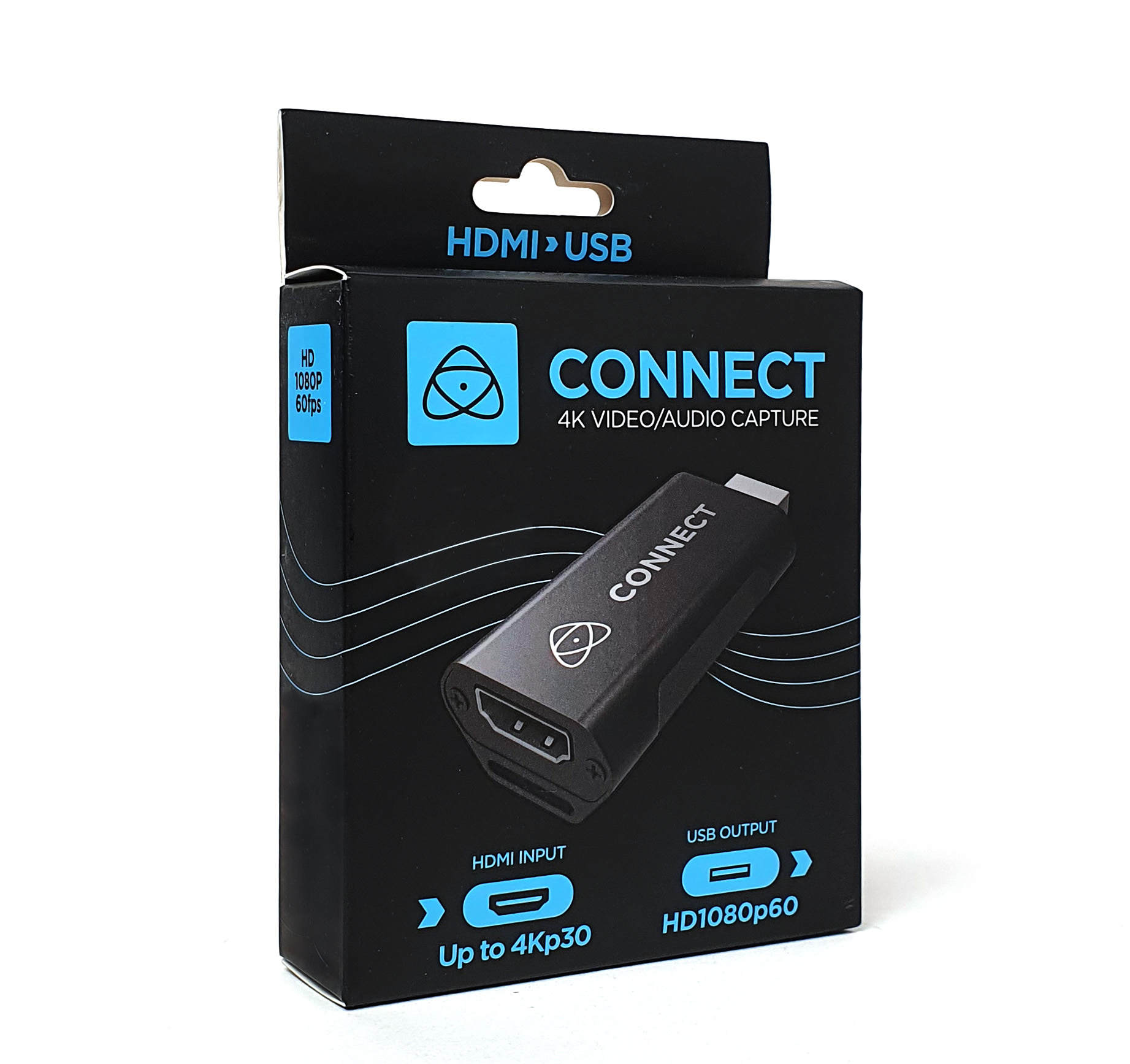 Atomos Connect 4K อุปกรณ์แปลงสัญญาณภาพ HDMI เป็น USB สำหรับสตรีมมิ่ง ผ่านโปรแกรม OBS, Wirecast, X-Split, Twitch, Facebook Live, Youtube Live ฯลฯ รองรับสัญญาณ HDMI 4K30 แปลงเป็น USB 1080p60 ราคา 3900 บาท