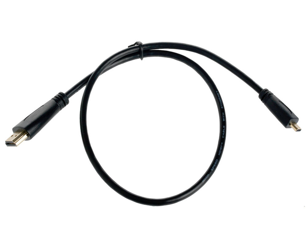 micro-HDMI to HDMI Cable 50cm สาย micro-HDMI to HDMI ความยาว 50 ซม. ราคา 190 บาท