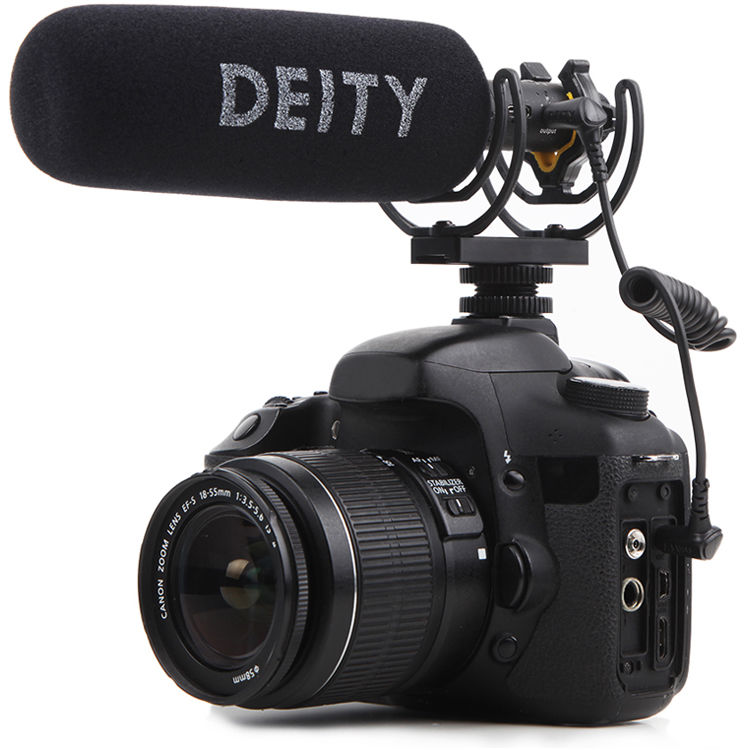 Deity V-Mic D3 Pro Microphone ไมค์ติดกล้องถ่ายวิดีโอ ปรับระดับความดังได้ที่ตัวไมค์, Low-Cut Filter, แบตชาร์จได้ในตัว ราคา 6900 