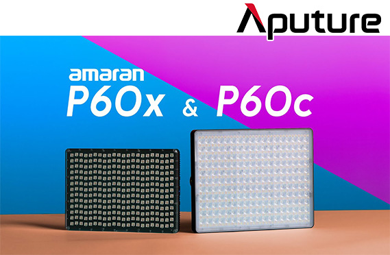 Aputure Amaran P60x/P60c LED Panel ไฟ LED แบบพาเนล ปรับอุณหภูมิสี, ปรับสี RGB ได้อิสระ ค่าสีเที่ยงตรงที่ CRI 95+ พร้อมซอฟท์บ็อกซ์และกริด ใช้ไฟได้ทั้ง AC Adapter และแบต NP-F ควบคุมผ่านแอพ Sidus Link มีเอฟเฟกต์ในตัว