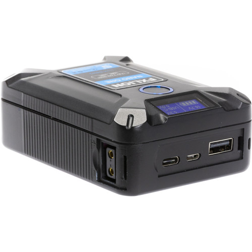 Fxlion 50Wh NANO V-Mount Battery NANO ONE แบตเตอรี่ V-Mount ความจุ 50 Wh พร้อมช่องต่อ D-Tap, USB-A, USB-C และ Micro-USB ราคา 5500 บาท