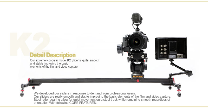 ขายรางสไลด์ Konova Slider K2 120 cm ราคา 13500 บาท