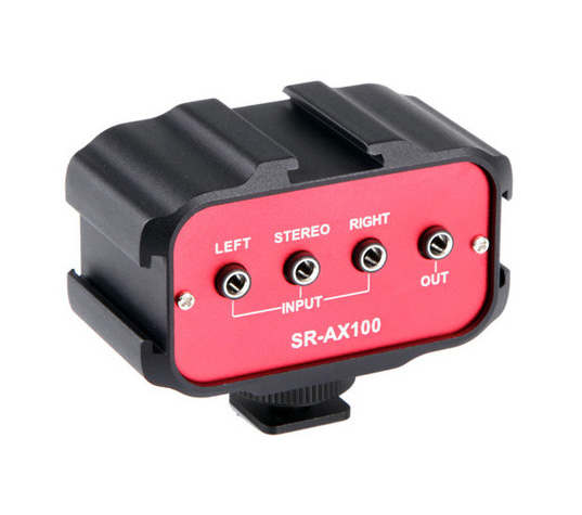ขายมิกเซอร์ Saramonic SR-AX100 2 Channel 3.5mm Audio Adapter ราคา 1950 บาท
