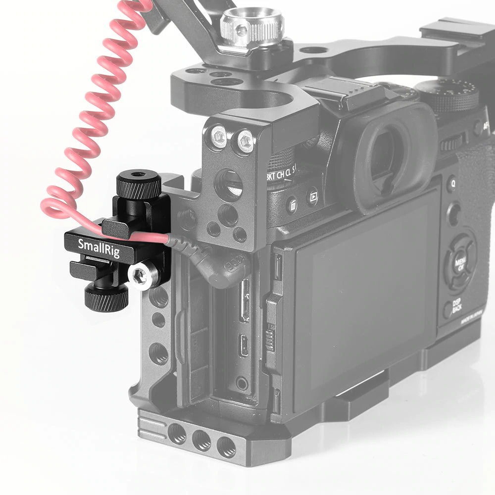 SmallRig Universal Cable Clamp 2333 ที่ล็อกสายเคเบิลแบบยูนิเวอแซล ใช้ได้กับชุดริกกล้องทุกรุ่น รองรับสายความหนา 2-7 มม. ราคา 800 บาท