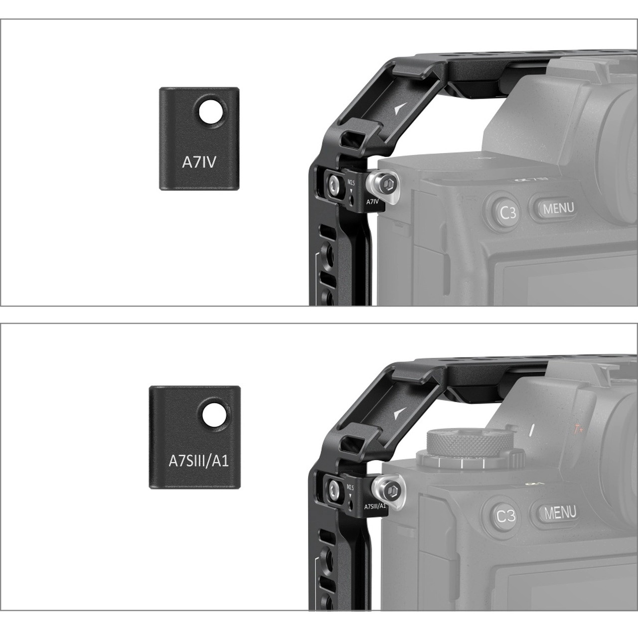 SmallRig Basic Kit for Sony Alpha 7 IV/Alpha 7 S III 3668 ชุดริกกล้อง Sony A7 IV / A7 S III พร้อมด้ามจับบน ที่ล็อคสาย HDMI ราคา 4450 บาท