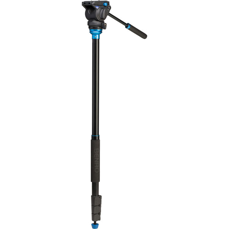 Benro Aero 4 Video Travel Angel Tripod Kit ขาตั้งกล้องวิดีโอ พร้อมหัว S4 โมโนพอดในตัว A2883FS4 ราคา 8990 บาท