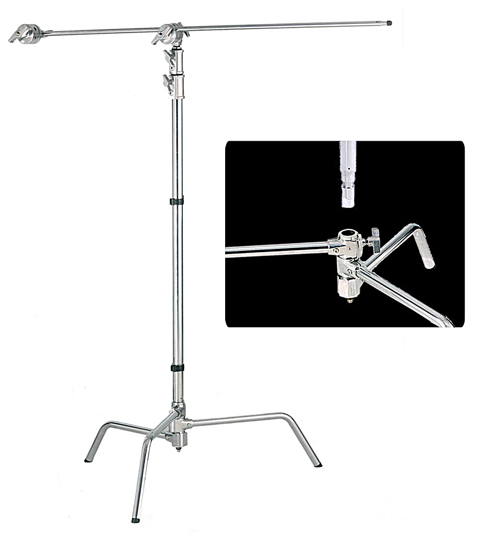 Fokon K-1 ขาตั้งเซ็นจูรี่ C-Stand พร้อมแขนบูม และ Grip Head ราคา 5200 บาท