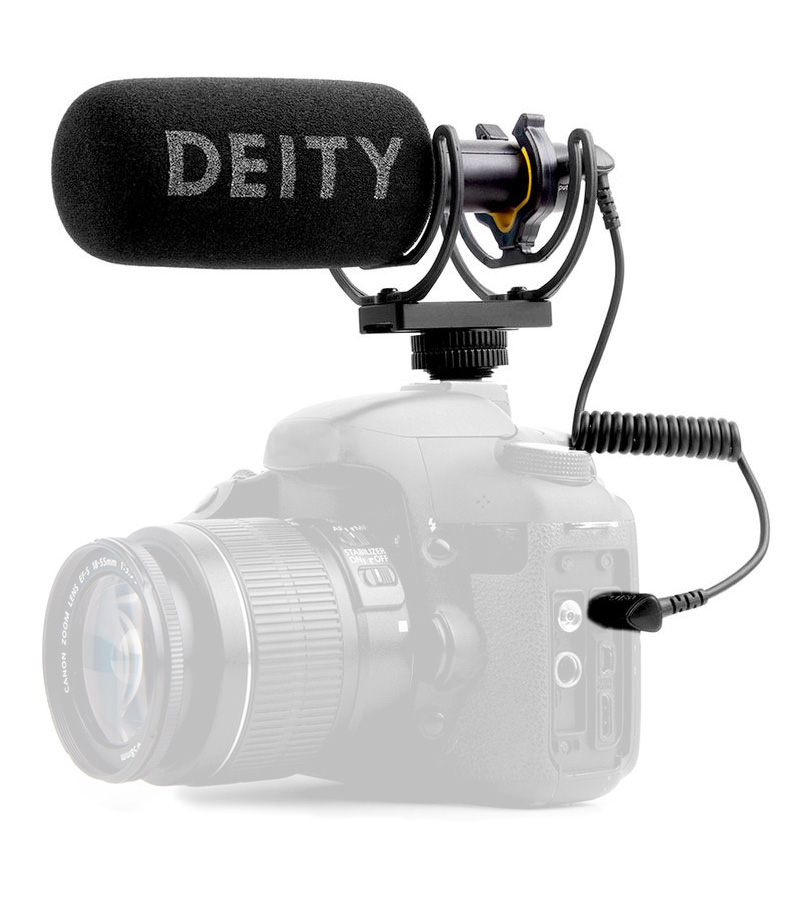 Deity V-Mic D3 Microphone ไมค์ติดกล้องแบบช๊อตกัน สำหรับถ่ายวิดีโอ พร้อม Rycote ติดฮอทชู ราคา 3500 บาท