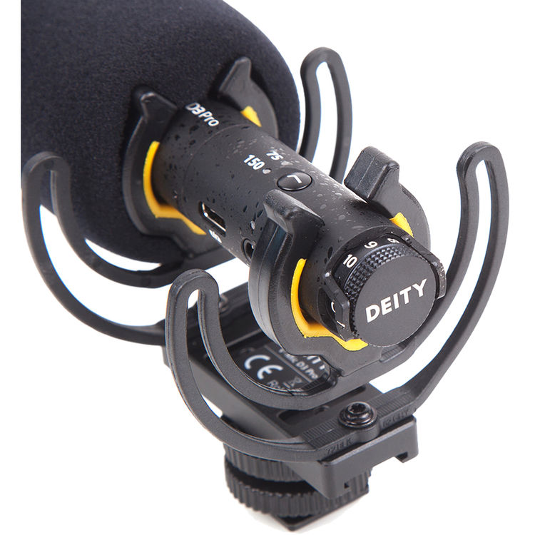 Deity V-Mic D3 Pro Microphone ไมค์ติดกล้องถ่ายวิดีโอ ปรับระดับความดังได้ที่ตัวไมค์, Low-Cut Filter, แบตชาร์จได้ในตัว ราคา 6900 