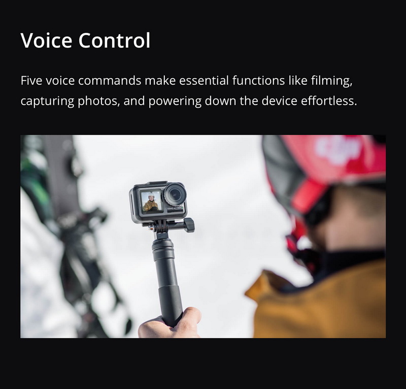 DJI Osmo Action กล้องแอคชั่นแคมรุ่นใหม่ล่าสุดจาก DJI บันทึกความละเอียดสูงสุด 4K60p HDR ราคา 12000 บาท