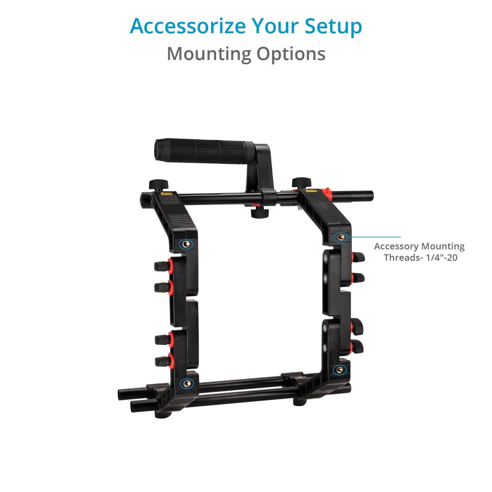 FILMCITY FC-03 Shoulder Rig Kit with Matte Box & Follow Focus for DSLR Cameras ชุดริกกล้อง DSLR พร้อมด้ามจับคู่ แผ่นรองบ่า Matte Box MB-600 Follow Focus HS-2 ราคา 13900 บาท