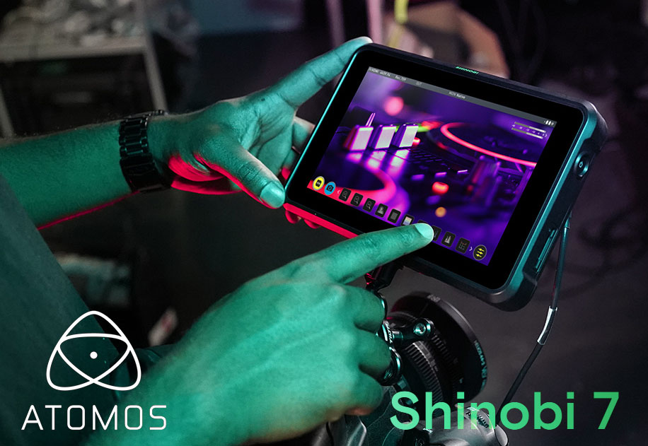 Atomos Shinobi 7 inches 4K HDMI/SDI Monitor จอมอนิเตอร์ขนาด 7 นิ้ว ความละเอียด 1920x1080 รองรับสัญญาณ HDMI 4K60 In/Out และ 2K60 SDI In/Out แปลงสัญญาณ HDMI/SDI ในตัว ใช้แบต Sony L-Series พร้อมฟังก์ชั่น 3D LUT