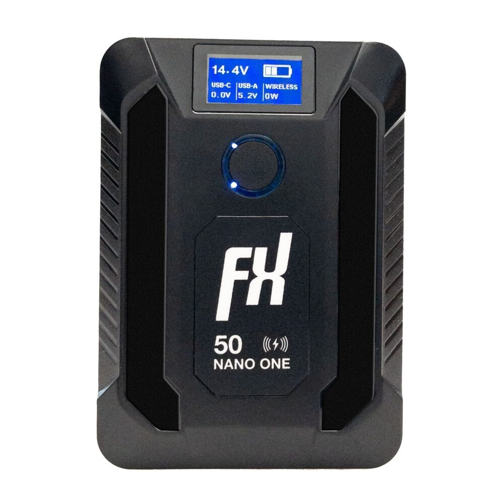 Fxlion NANO ONE WIRELESS V-Mount Battery แบต V-Mount 50 Wh พร้อม Wireless Charger ชาร์จมือถือ  ราคา 5100 บาท