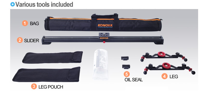 ขายรางสไลด์ Konova Slider K1 48 cm ราคา 7500 บาท