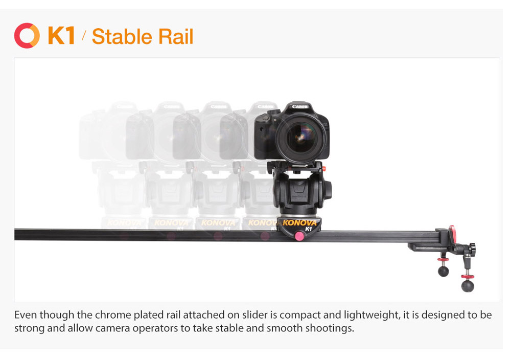 ขายรางสไลด์ Konova Slider K1 60 cm ราคา 7900 บาท