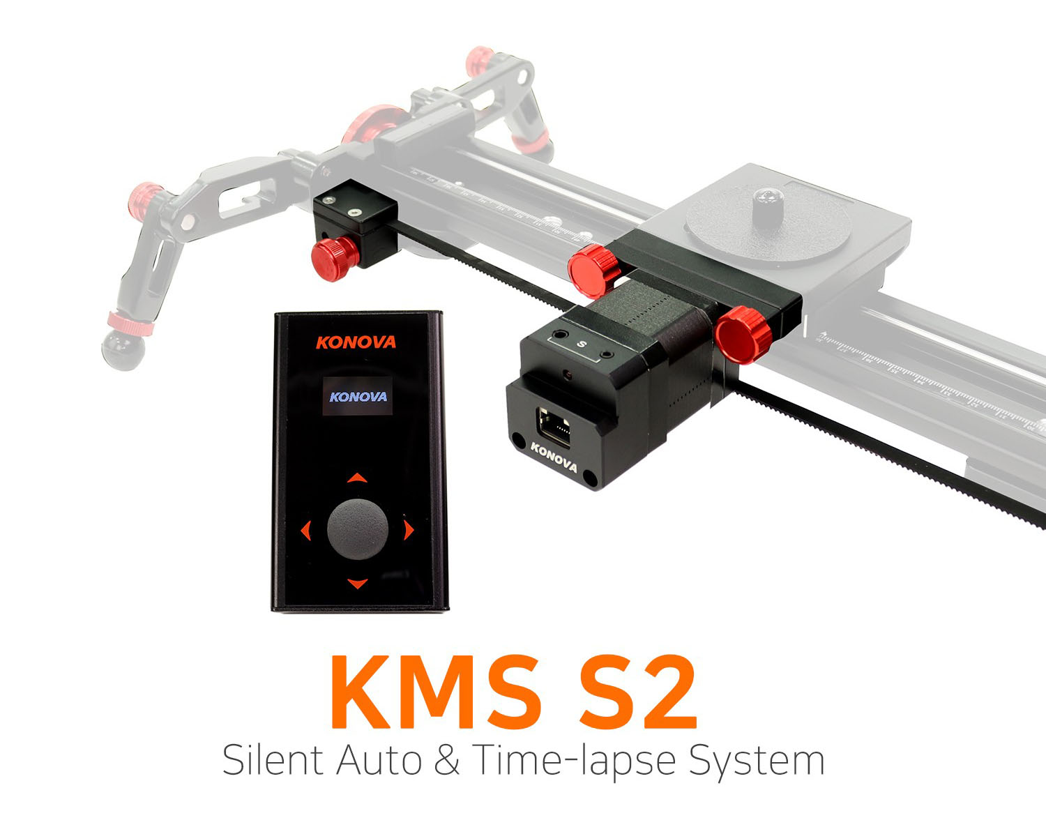 KONOVA Motorized Kit KMS S2 ชุดมอเตอร์รางสไลด์ ถ่าย Timelapse ราคาร 7900 บาท