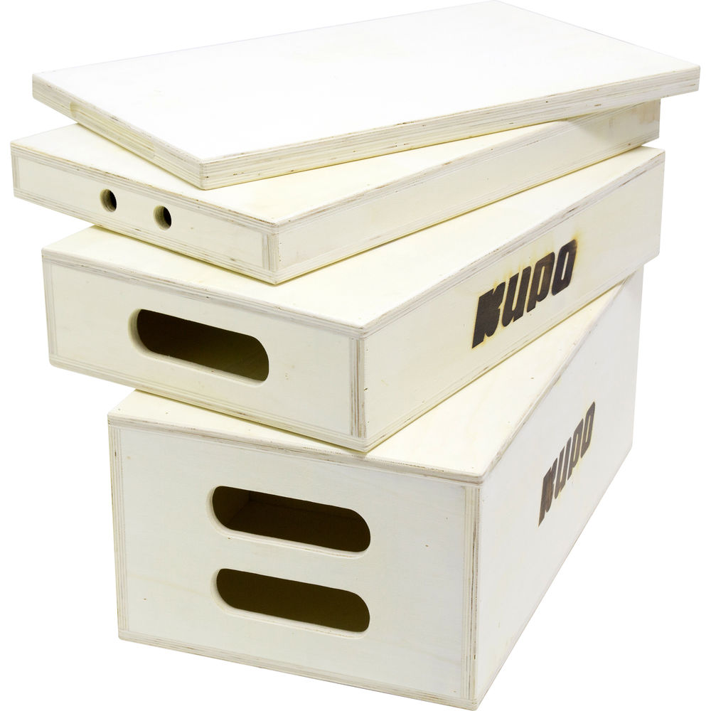 KUPO 4 in 1 Nesting Apple Box Set กล่องไม้อเนกประสงค์ 4 ขนาด Pancake, Quarter, Half และ Full Apple Box ซ้อนเก็บในกล่องเดียวพร้อมฝาปิดแม่เหล็กในตัว ราคา 6900 บาท