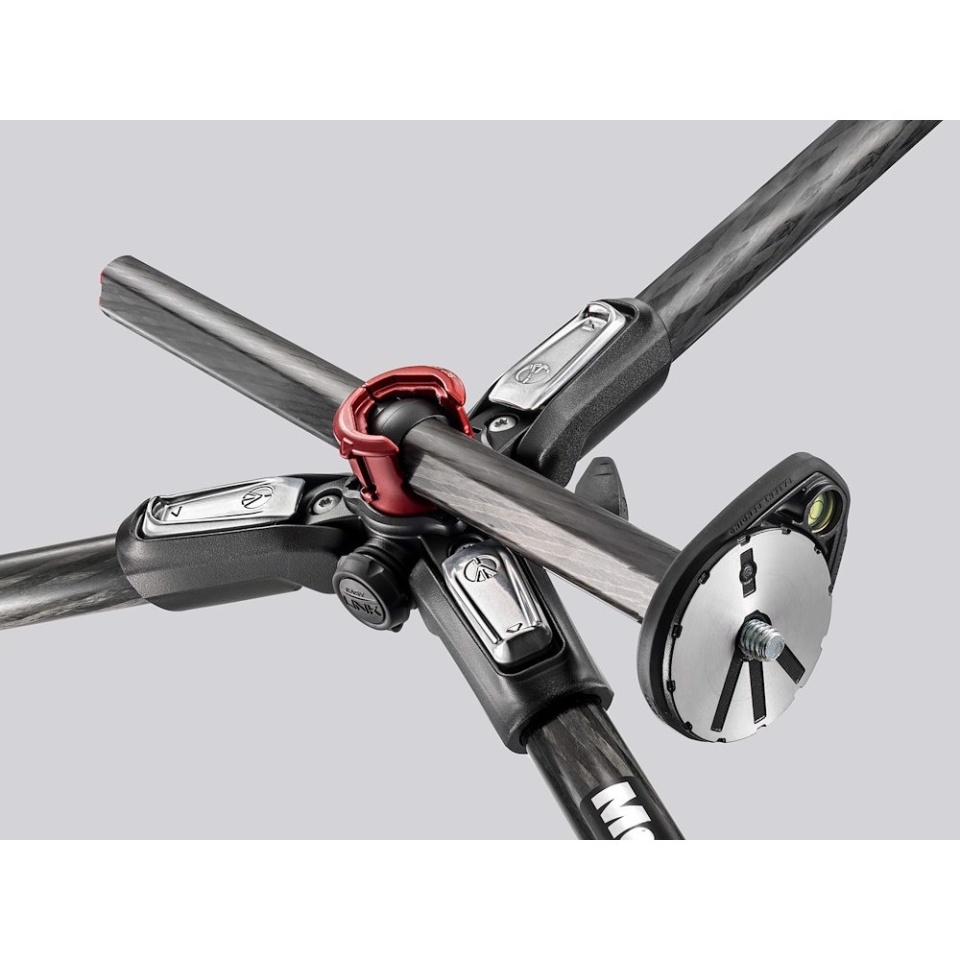 Manfrotto MT190CXPRO4 Carbon Fiber Tripod ขาตั้งกล้องคาร์บอนไฟเบอร์ กางราบ แกนกลางถ่ายมุมสูงได้ ราคา 17900 บาท