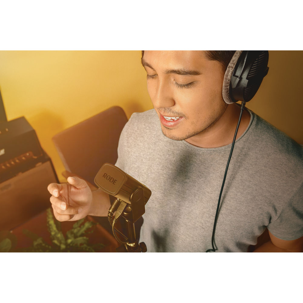 Rode NT-USB Mini USB Microphone ไมโครโฟนแบบ USB สำหรับบันทึกเสียง, Youtuber, Podcast, สตรีมเกม ความละเอียด 24-bit/48 kHz รูปแบบการรับเสียงแบบ Cardioid ราคา 4600 บาท