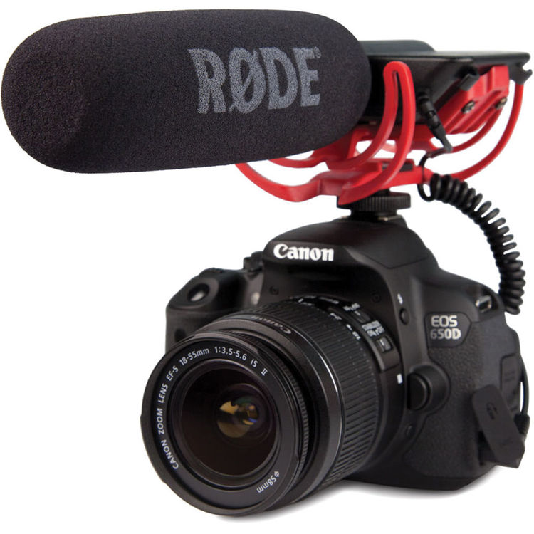 RODE VideoMic Microphone ไมค์ติดกล้องแบบคอนเดนเซอร์ พร้อมกันสั่น Rycote ราคา 4600 บาท