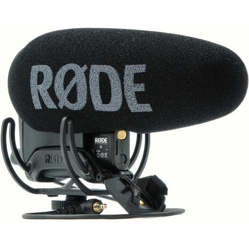 RODE VideoMic Pro+ On-Camera Shotgun Microphone ไมค์ติดกล้อง สำหรับถ่ายวิดีโอ พร้อมกันสั่น Rycote และถ่านชาร์จ ราคา 11100 บาท