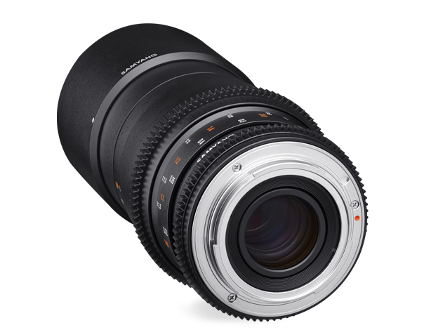 Samyang 100mm T3.1 Macro Cine DS Lens เลนส์ในระบบ Cinema รองรับการใช้งานร่วมกับ DSLR-Movie หรือ Professional Video Camera  ราคา 23900 บาท