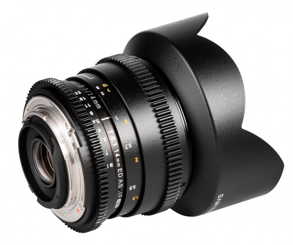 ขายเลนส์ Cinema Samyang 14mm T3.1 ED AS IF UMC ราคา 18900 บาท