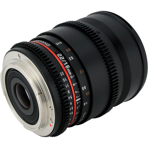 ขายเลนส์ Cinema Samyang 16mm T2.2 ED AS UMC CS ราคา 21900 บาท