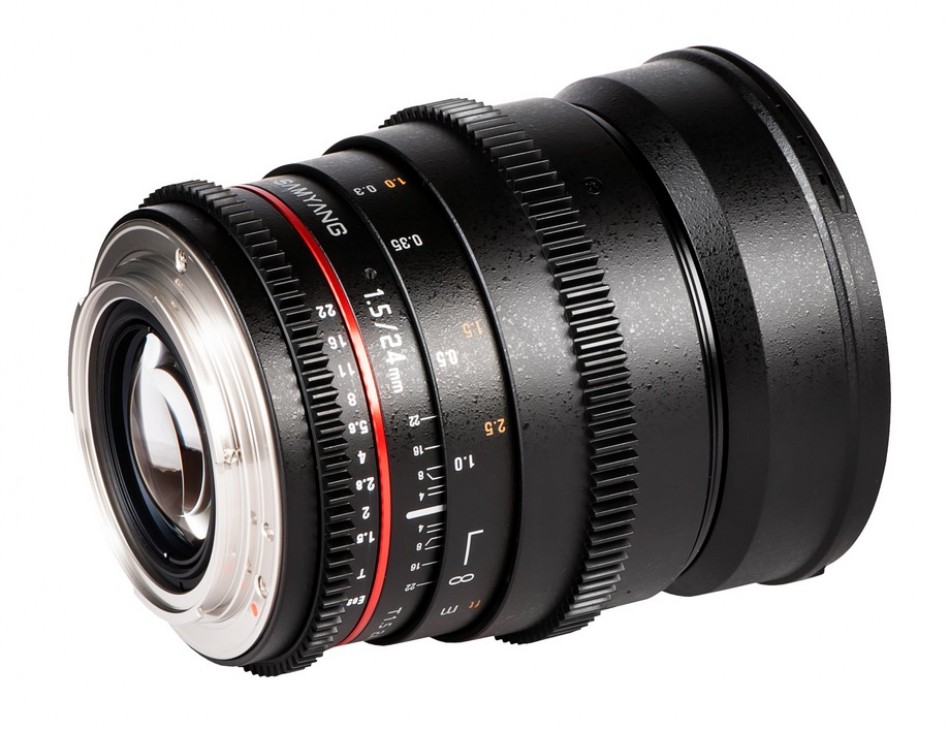 ขายเลนส์ Cinema Samyang 24mm T1.5 ED AS IF UMC ราคา 27900 บาท