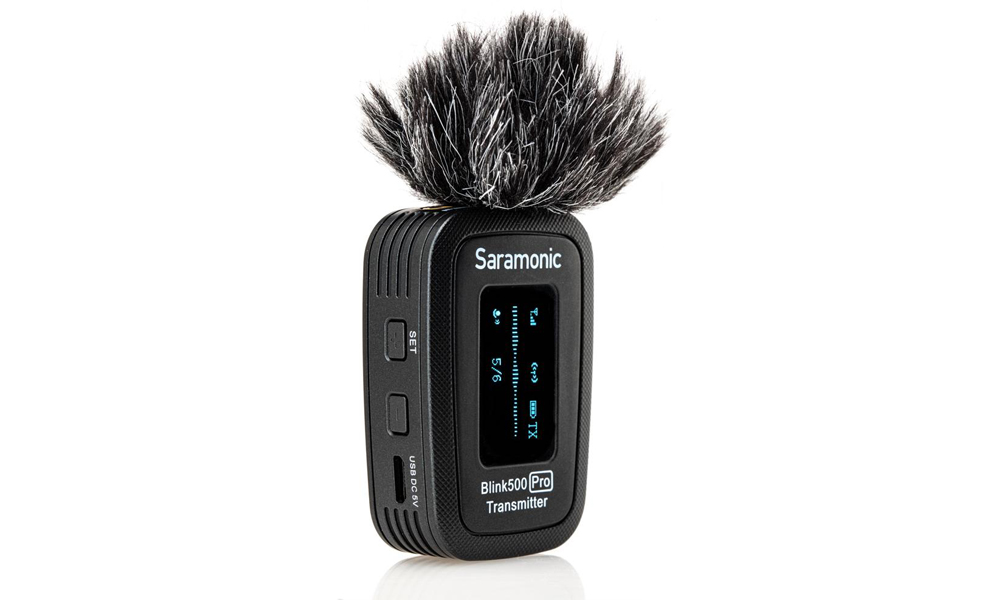 Saramonic Blink 500 Pro B1 Digital Camera-Mount Wireless Omni Lavalier Microphone System ไมค์ไวเลสสำหรับกล้องและสมาร์ทโฟน พร้อมไมค์ติดเสื้อ กล่องชาร์จในตัว ราคา 6700 บาท