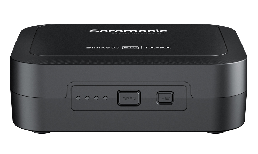 Saramonic Blink 500 Pro B1 Digital Camera-Mount Wireless Omni Lavalier Microphone System ไมค์ไวเลสสำหรับกล้องและสมาร์ทโฟน พร้อมไมค์ติดเสื้อ กล่องชาร์จในตัว ราคา 6700 บาท