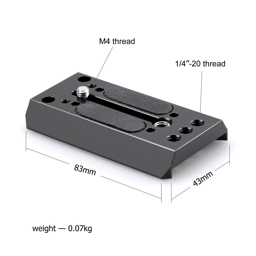 SmallRig Quick Dovetail (Manfrotto) 1280 เพลทติดขาตั้งกล้อง Manfrotto ราคา 1100 บาท