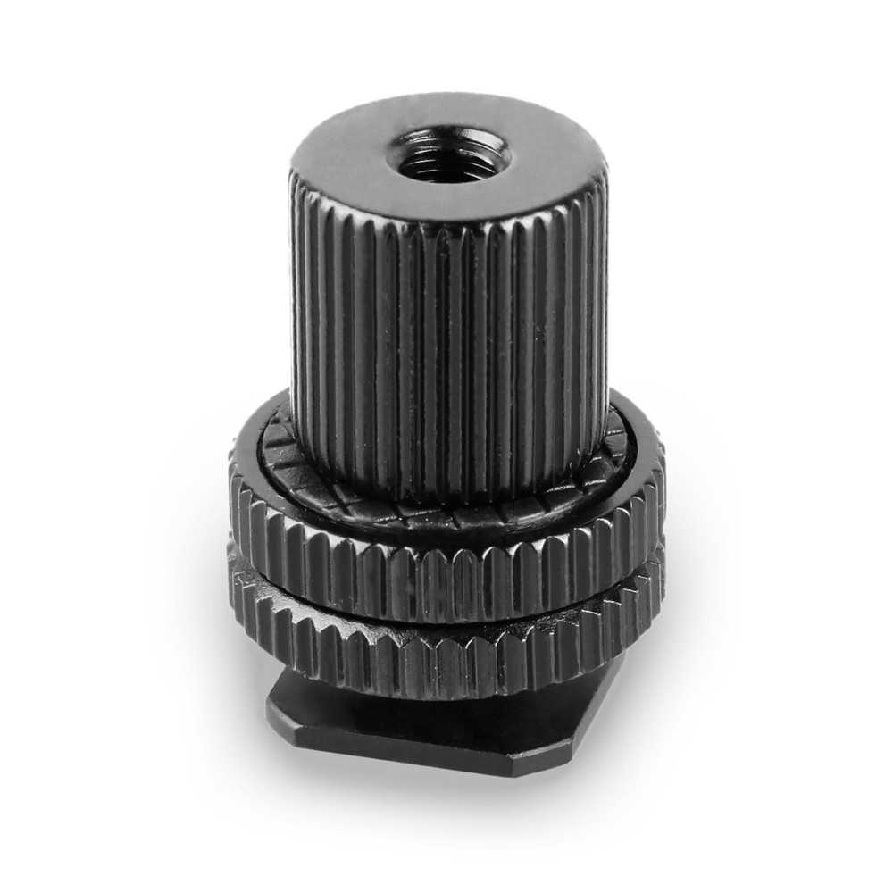 SMALLRIG 1/4' Thread Cold Shoe Adapter with 1/4 Thread Barrel Nut 1562 อแดปเตอร์ติดฮอทชูกล้อง รูน๊อตตัวเมีย 1/4 ราคา 350 บาท