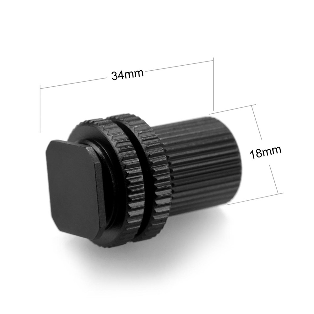 SMALLRIG 1/4' Thread Cold Shoe Adapter with 1/4 Thread Barrel Nut 1562 อแดปเตอร์ติดฮอทชูกล้อง รูน๊อตตัวเมีย 1/4 ราคา 350 บาท