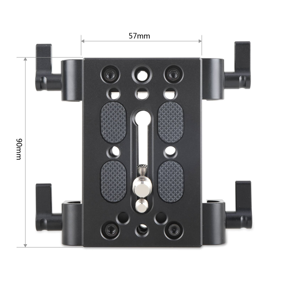 SmallRig Tripod Mounting Kit W/15mm Rail Block 1798 เพลทติดขาตั้งกล้อง พร้อมช่องใส่ท่อ 15 มม.