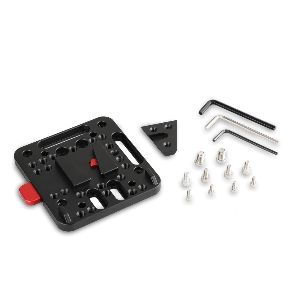 SmallRig V-Lock Assembly Kit 1846 เพลทติดแบต V-Mount พร้อมรูยึดน๊อตสำหรับติดเข้ากับชุดริก ราคา 2160 บาท