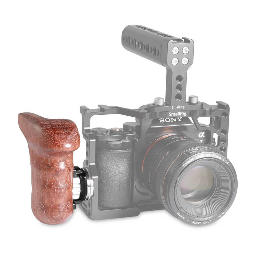 ขาย SmallRig 1941 Right Side Wooden Grip with Arri Rosette 1941 ด้ามจับไม้สำหรับชุดริก ราคา 3500 บาท