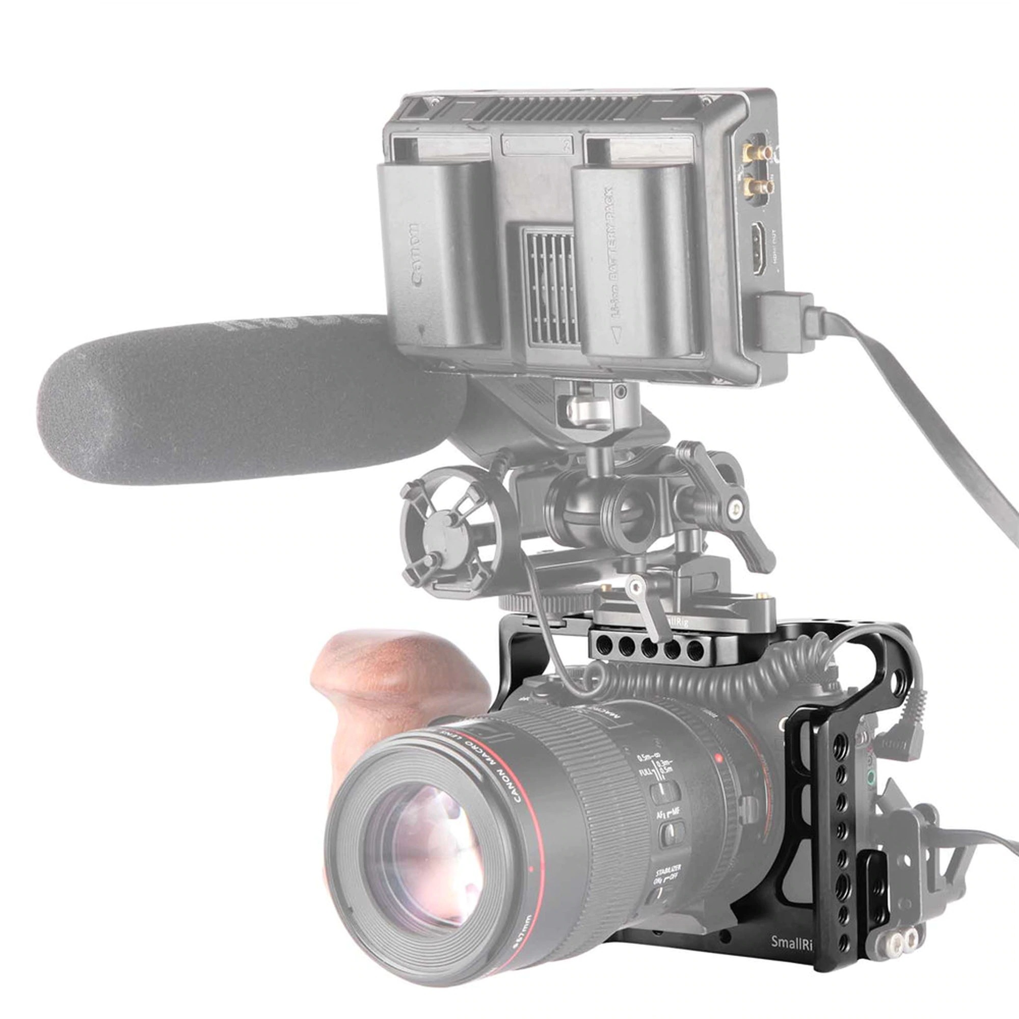 SmallRig Cage for Sony A9 2013 ชุดริกกล้อง Sony A9 พร้อมช่องร้อยสายคล้องคอ รูน๊อตขนาด 1/4