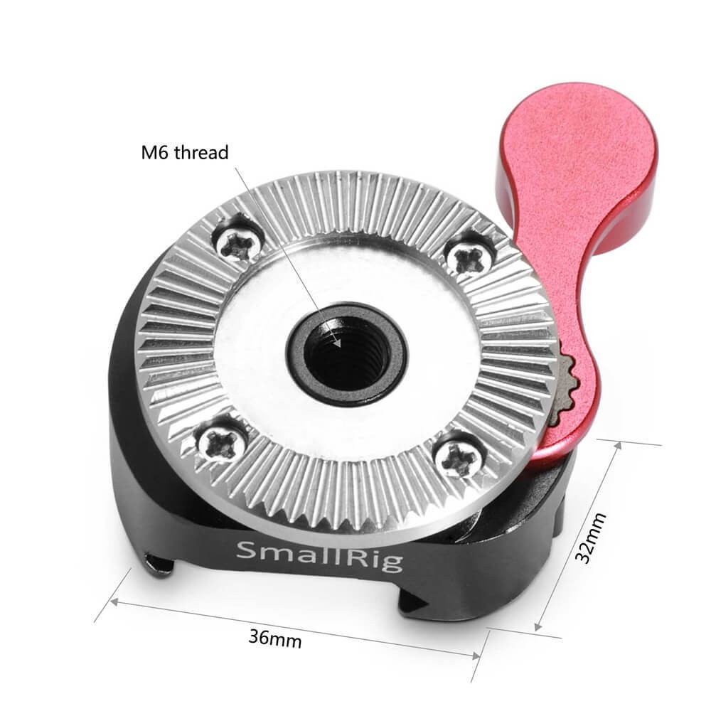 SmallRig NATO Clamp to Arri Rosette 2046 ที่ยึดอุปกรณ์ Arri Rosette เข้ากับราง NATO ราคา 1500 บาท