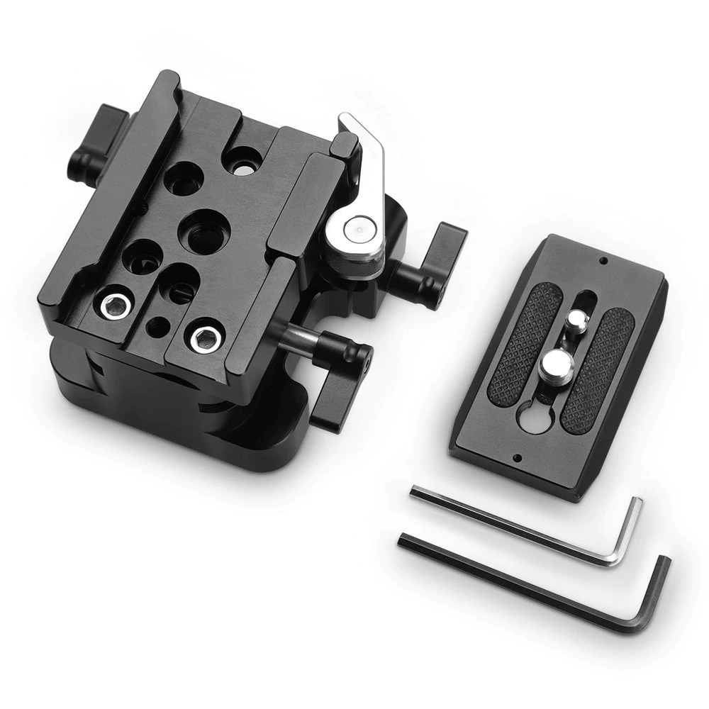 SmallRig Universal 15mm Rail Support System Baseplate 2092 เบสเพลทชุดริกกล้องแบบ Arca Swiss ติด rod 15มม. ราคา 4700 บาท