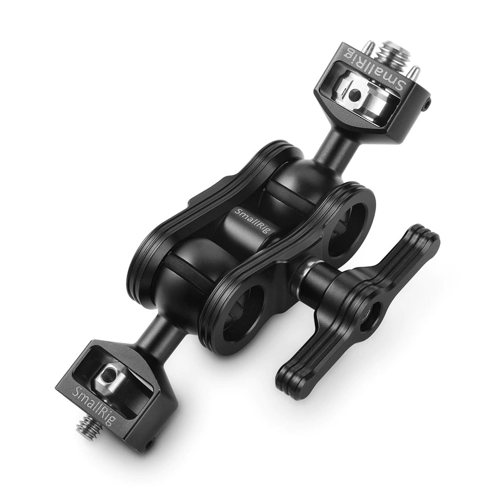 SmallRig Magic Arm with Double Ballheads( Arri locating Pins and 1/4’ Screw ) 2115 เมจิกอาร์มพร้อมหัวบอลคู่ สลักกันหมุน Arri  ราคา 1950 บาท