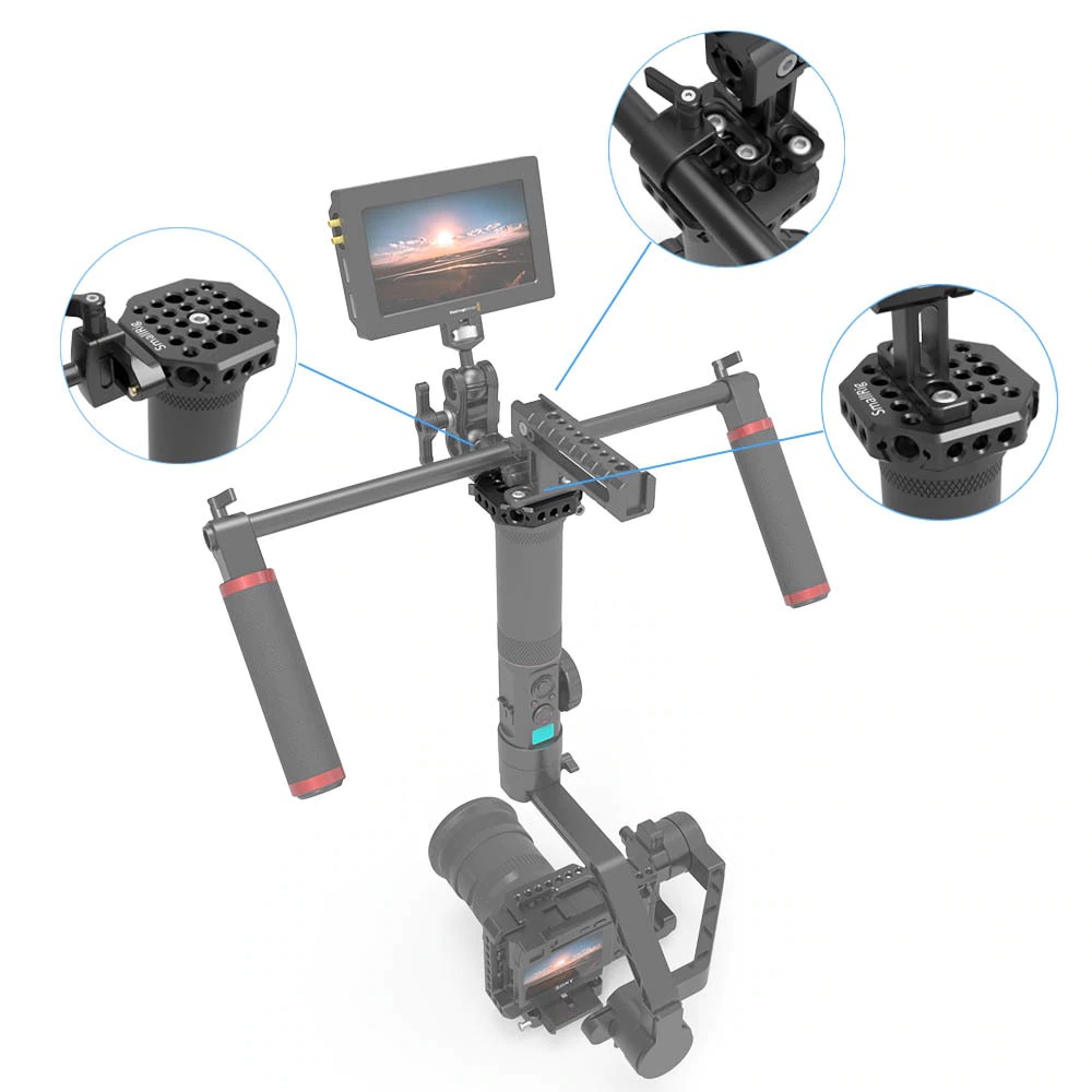 SmallRig Zhiyun Crane 2 Multifunctional Baseplate 2120 เพลทติดฐานกิมบอล Zhiyun Crane 2 สำหรับติด เมจิกอาร์ม ราคา 1400 บาท