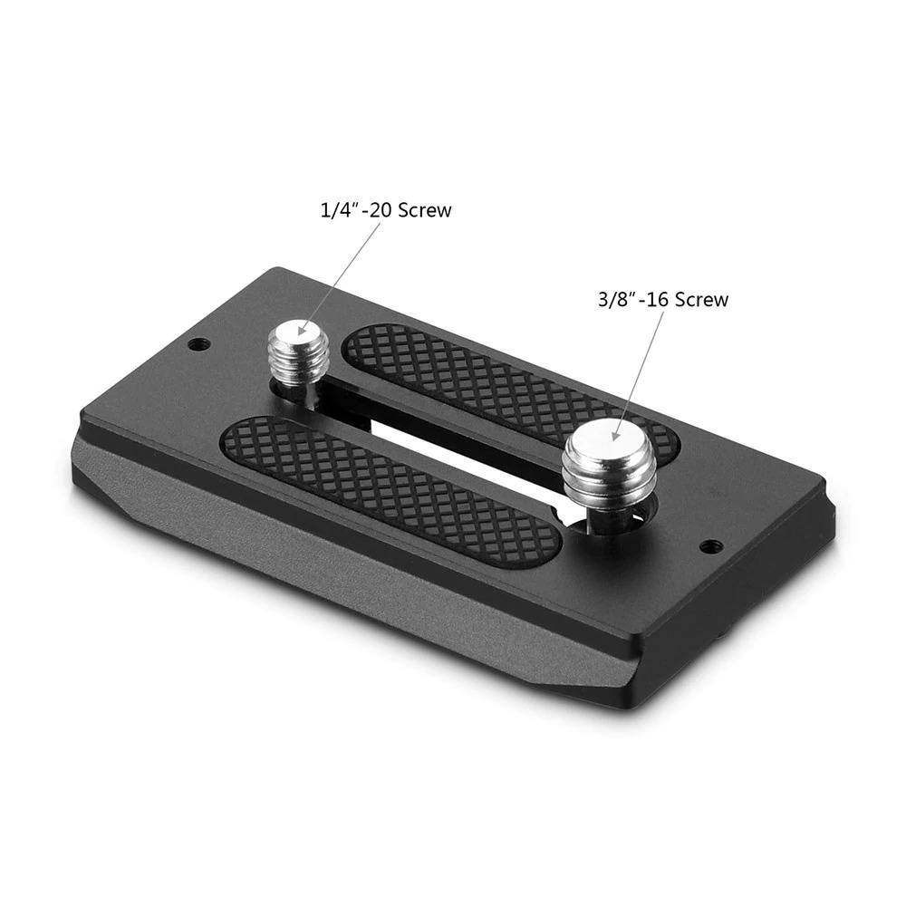 SmallRig Quick Release Plate ( Arca-type Compatible) 2146 เพลทติดกล้องแบบ Arca สำหรับใช้ร่วมกับ SmallRig Baseplate หรือติดเข้ากับหัวบอล Arca ได้ทันที ราคา 850 บาท