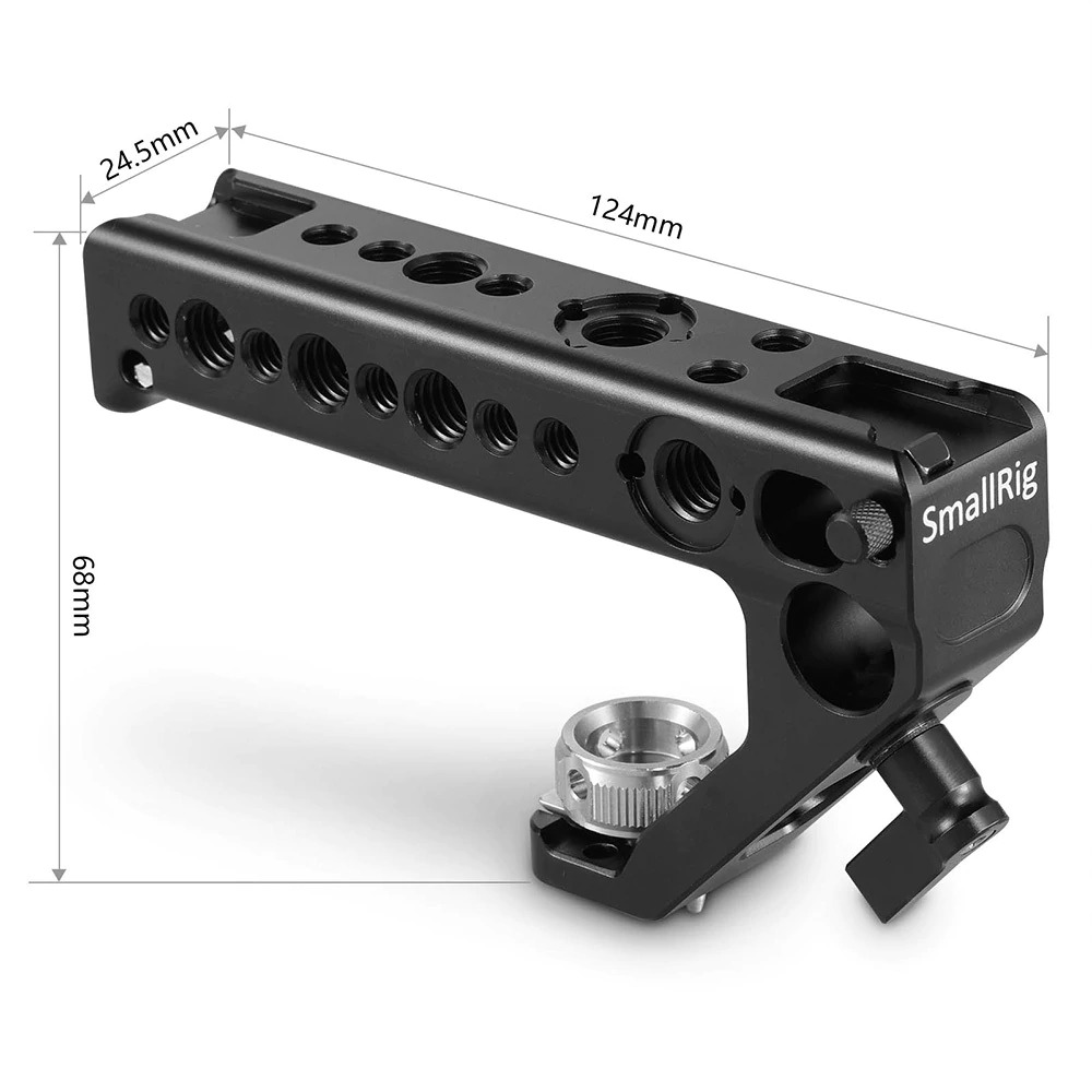 SmallRig Arri Locating Handle 2165 ด้ามจับแบบยึดด้วยน๊อตขนาด 3/8 และพิน Arri ป้องกันการหมุน ราคา 2000 บาท