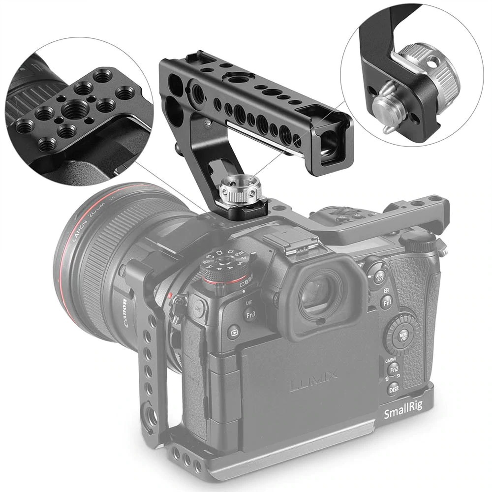 SmallRig Arri Locating Handle 2165 ด้ามจับแบบยึดด้วยน๊อตขนาด 3/8 และพิน Arri ป้องกันการหมุน ราคา 2000 บาท