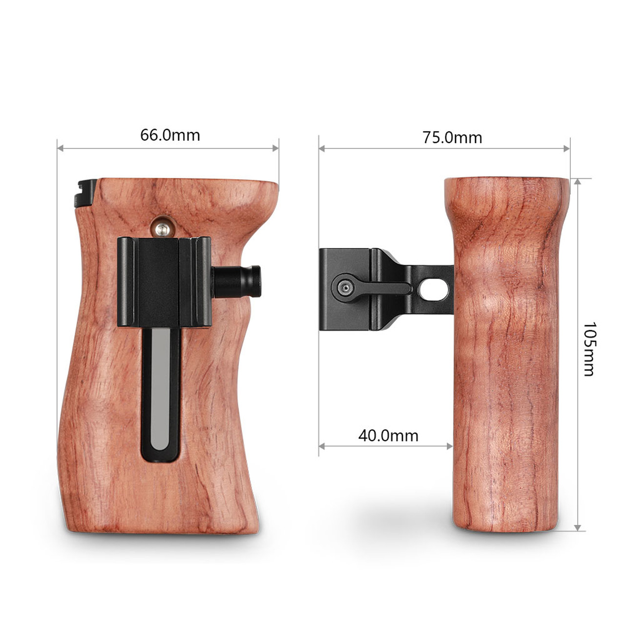 SmallRig Wooden NATO Side Handle 2187 ด้ามจับไม้สำหรับติดเข้ากับราง NATO ด้านข้างชุดริก ราคา 3200 บาท