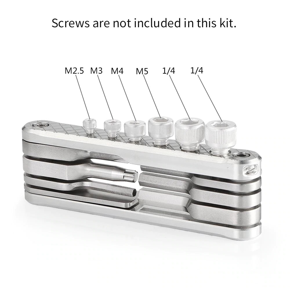 SmallRig Folding Tool Set with Screwdrivers and Wrenches 2213 ชุดเครื่องมืออเนกประสงค์ขนาดพกพา สำหรับช่างภาพ วิดีโอ ราคา 850