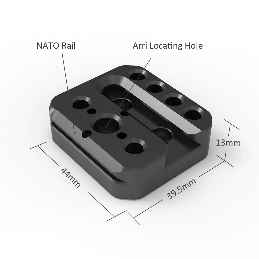 SmallRig Mounting Plate for DJI Ronin-S 2214 เพลทติดอุปกรณ์เสริม จอมอนิเตอร์ ไมโครโฟน เข้ากับด้ามจับ DJI Ronin-S ราคา 650 บาท