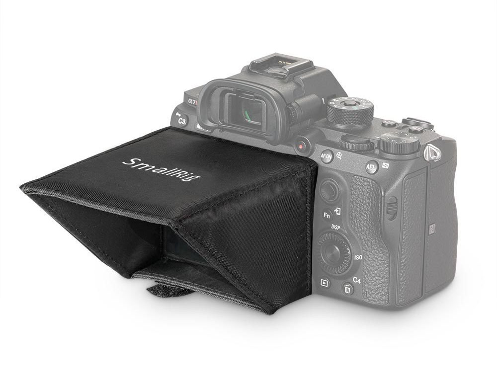 SmallRig LCD Screen Sunhood for Sony A7 A7II A7III A9 Series Cameras 2215 ฮู้ดบังแสงจอ LCD สำหรับกล้อง Sony A7, A7II, A7III, A9  ราคา 400 บาท