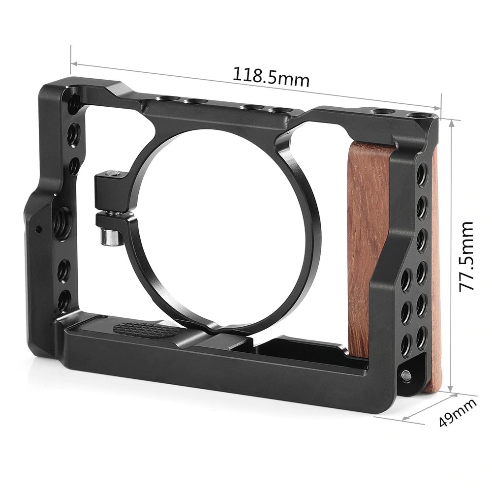 SmallRig Cage Kit for Sony RX100 VI 2225 ชุดริกกล้อง Sony RX100 VI พร้อมกริปไม้ ราคา 2500 บาท